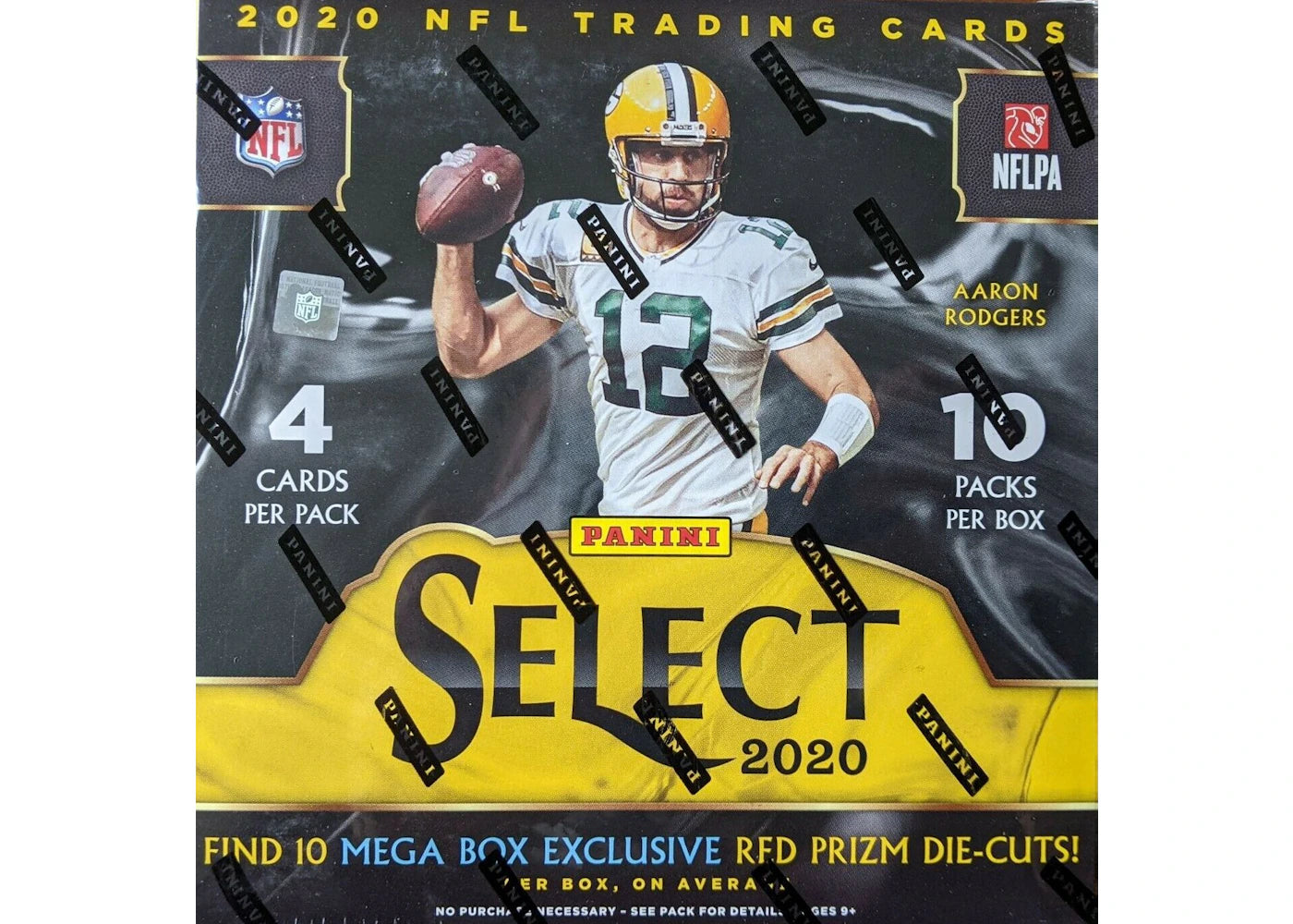 2020 Panini Select Football Mega Box (Red Die Cuts) -1