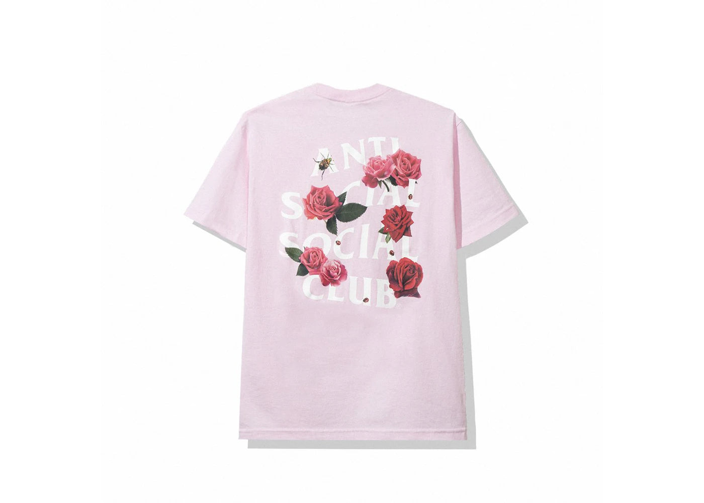 Anti Social Social Club Smells Bad Tee (FW19) Pink -1