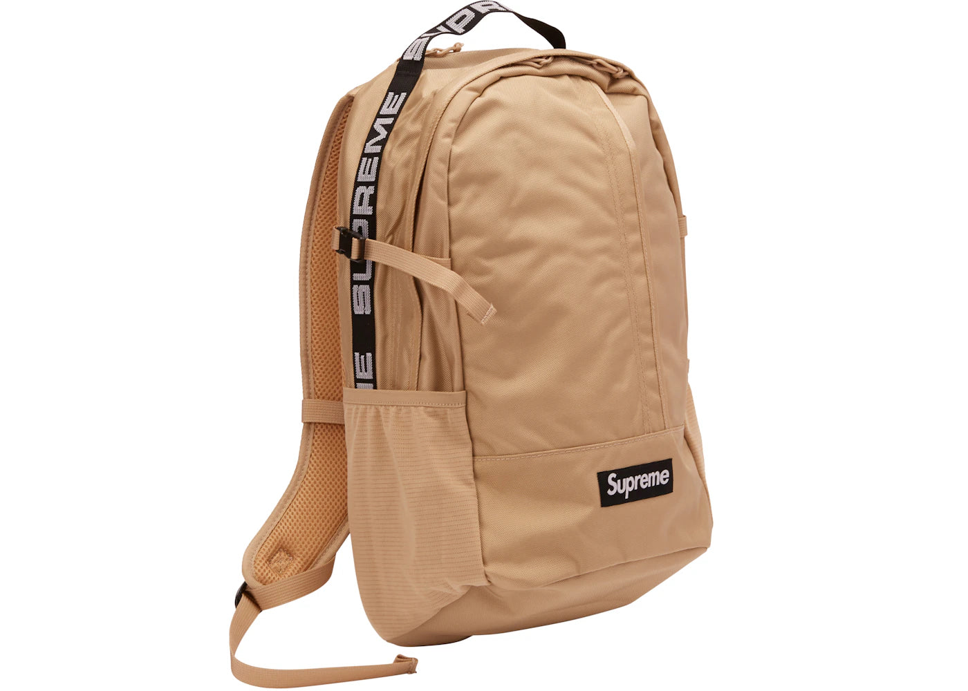 Supreme (SS18) Backpack Tan -1