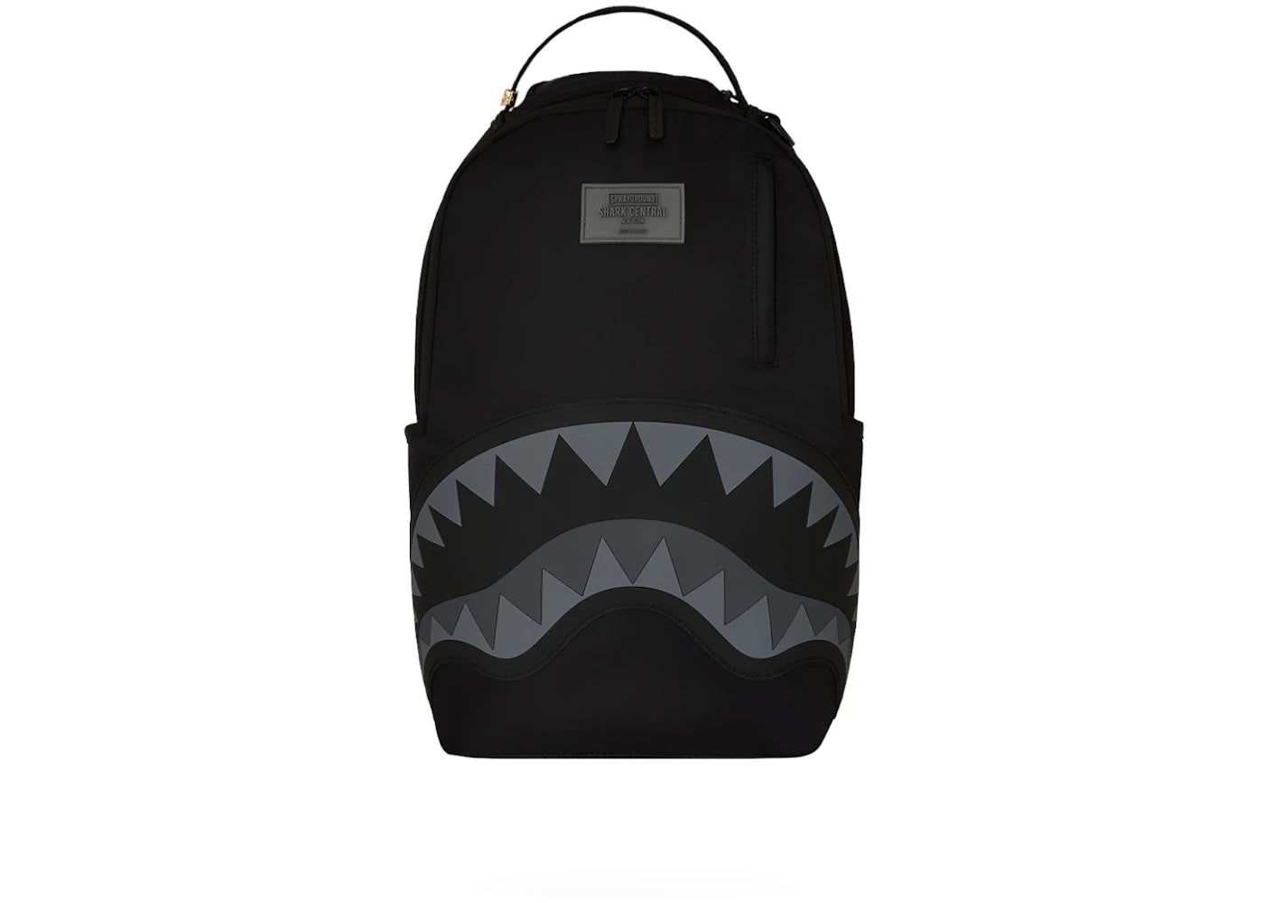 Sprayground Shark Central Nylon Backpack Black -1