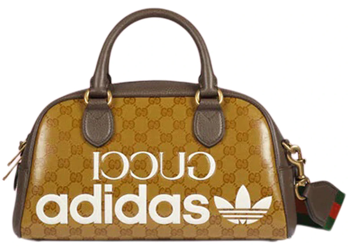 Gucci x adidas Mini Duffle Bag Beige/Brown -1