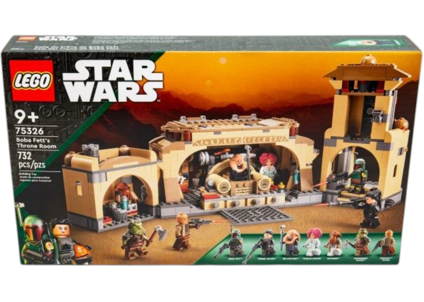 LEGO Star Wars Boba Fett's Throne Room Set 75326 -1