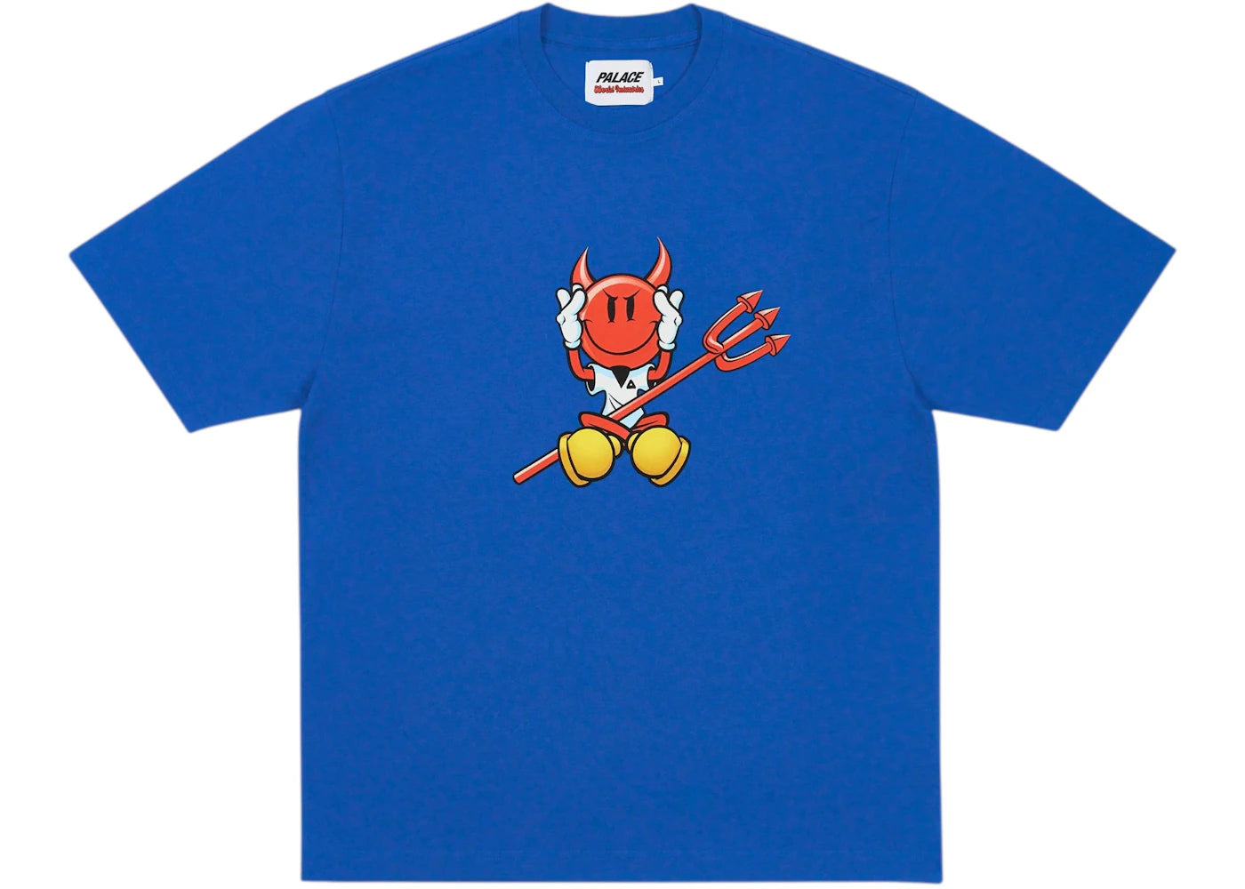 Palace x World Industries T-Shirt Blue -1