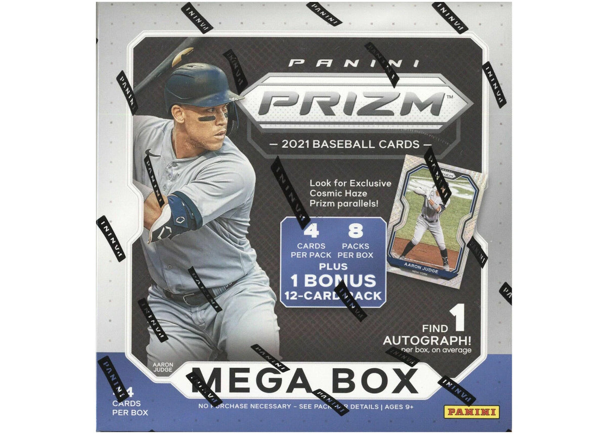 2021 Panini Prizm Baseball Mega Box (Cosmic Haze Prizm) -1