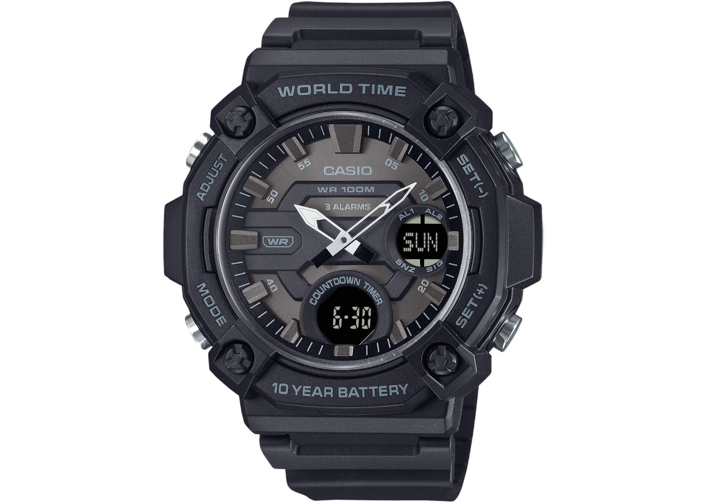 Casio G-Shock AEQ-120W-1B (Black) -1