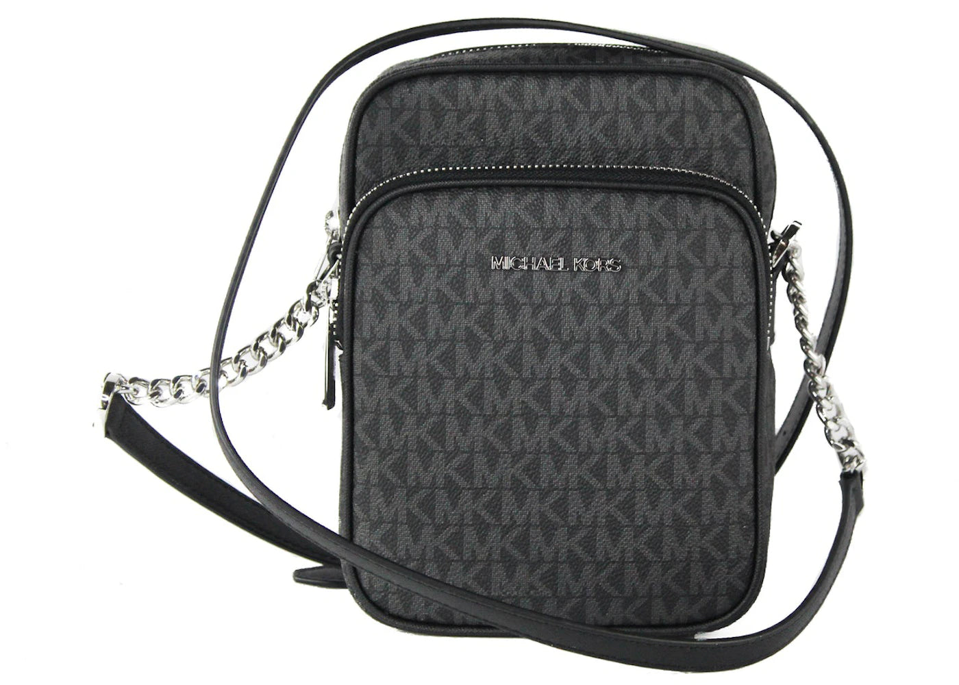 Michael Kors Jet Set North South Crossbody Bag Medium Black -1
