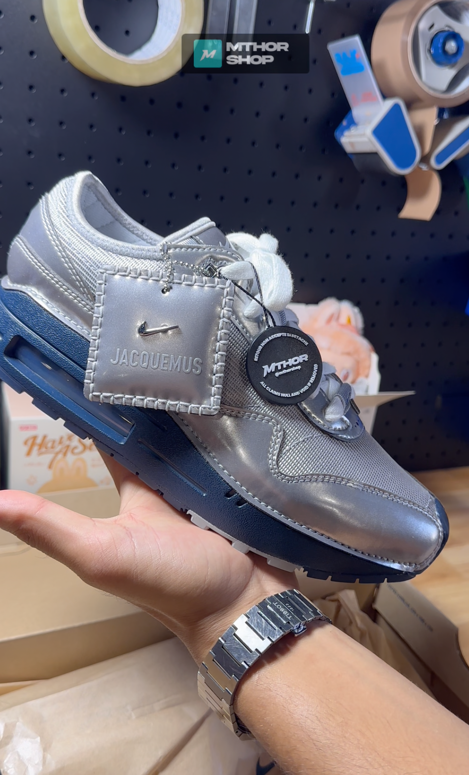 Nike Air Max 1 '86 Jacquemus Silver (W)
