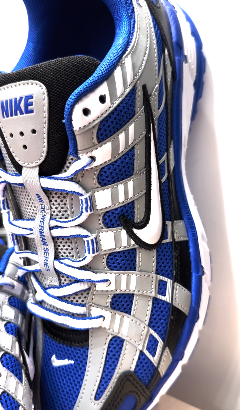 Video Nike P-6000 Racer Blue Flat Silver