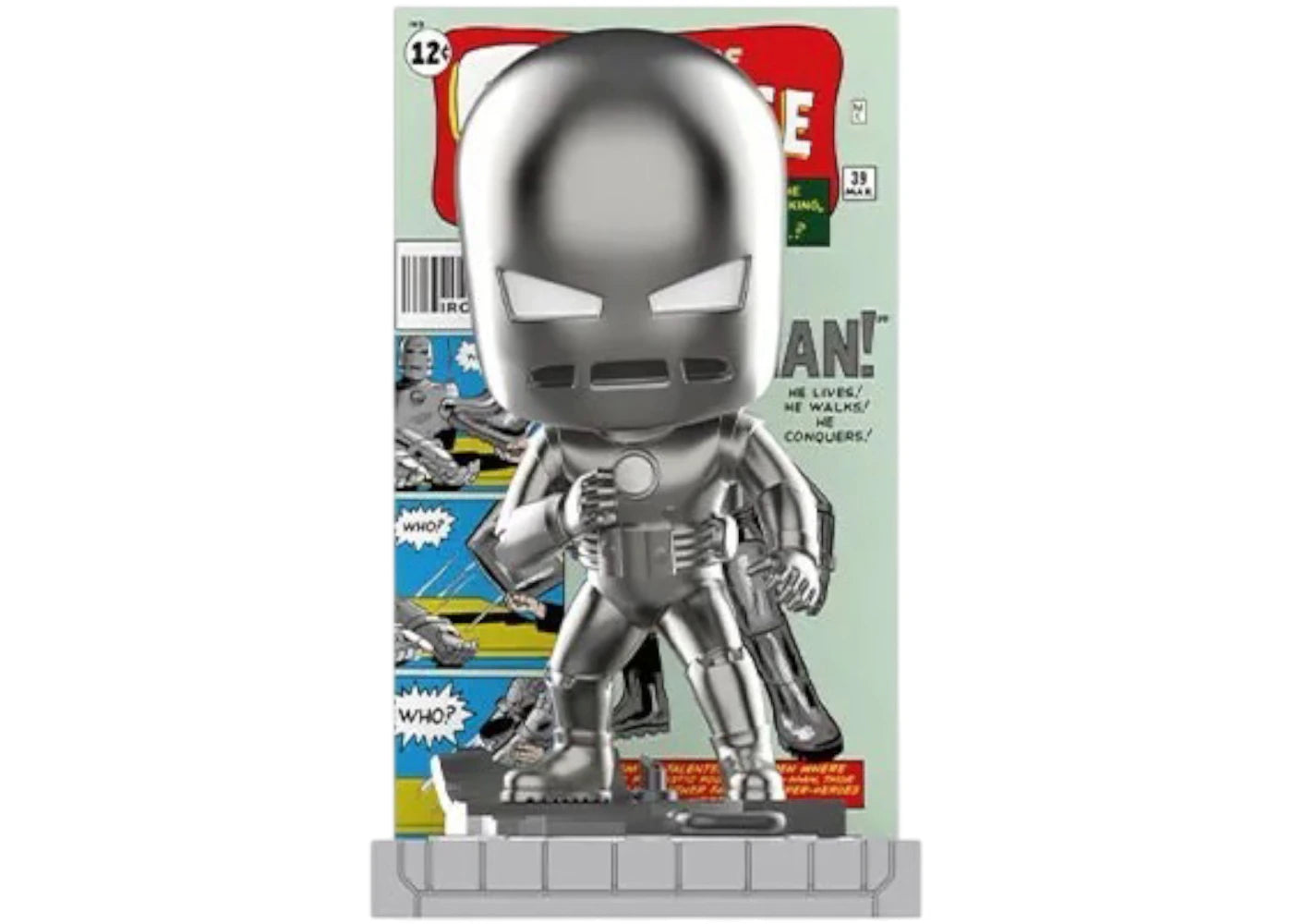 Pop Mart Marvel Iron Man: A Journey Through Armors Series Retro Armor Iron Man Figure -1
