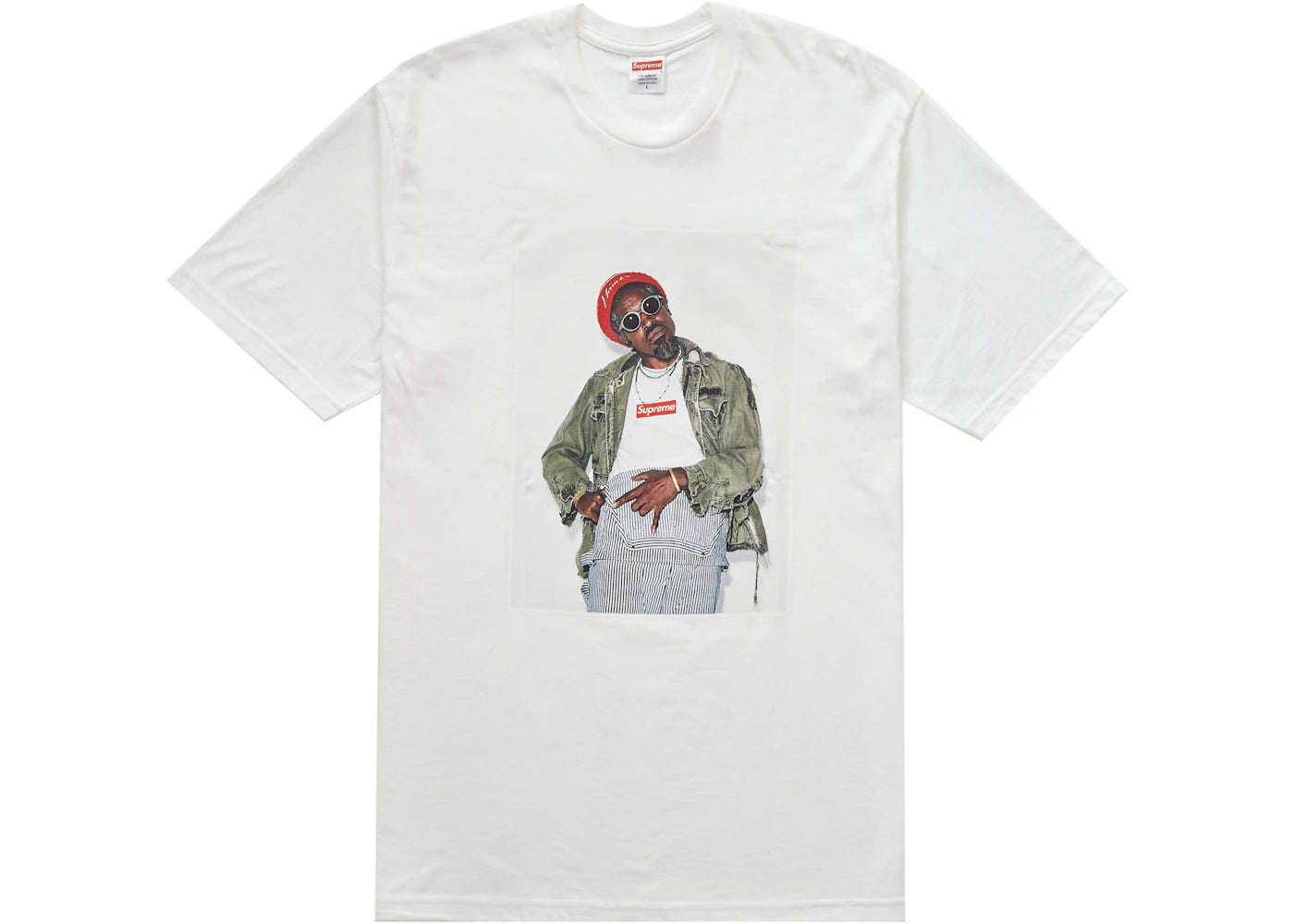 Supreme André 3000 Tee White -1
