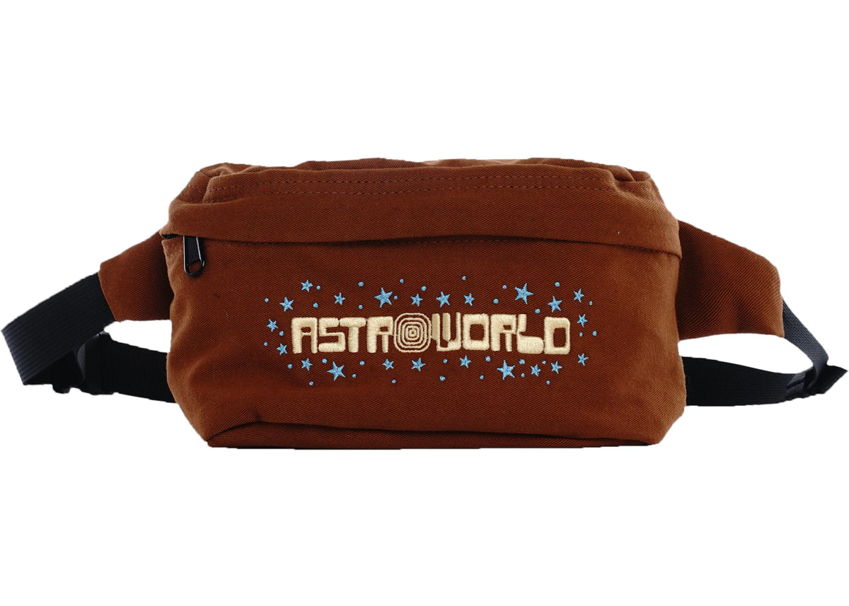 Travis Scott Astroworld Fanny Pack Brown -1