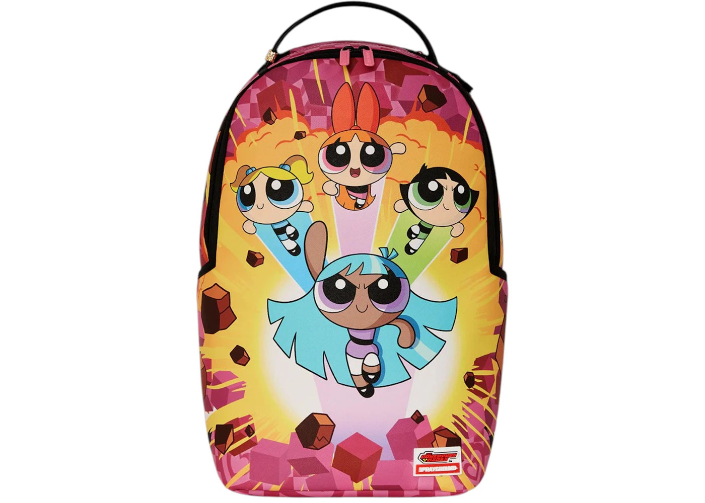 Sprayground Powerpuff Bustin Thru DLXSV Backpack Multicolor -1