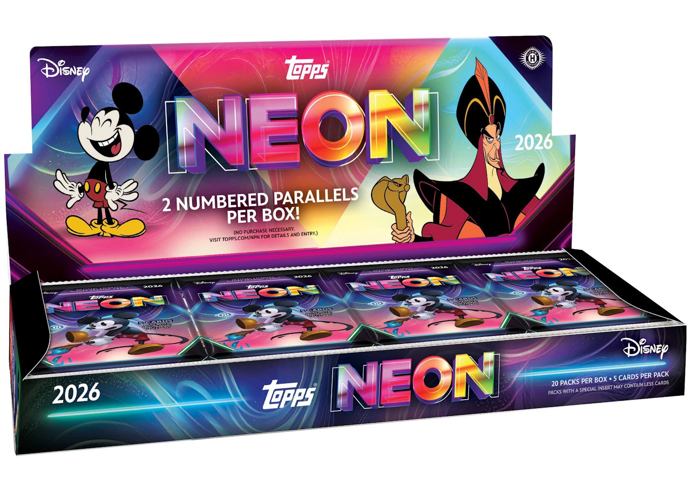 2026 Topps Disney Neon Hobby Box -1