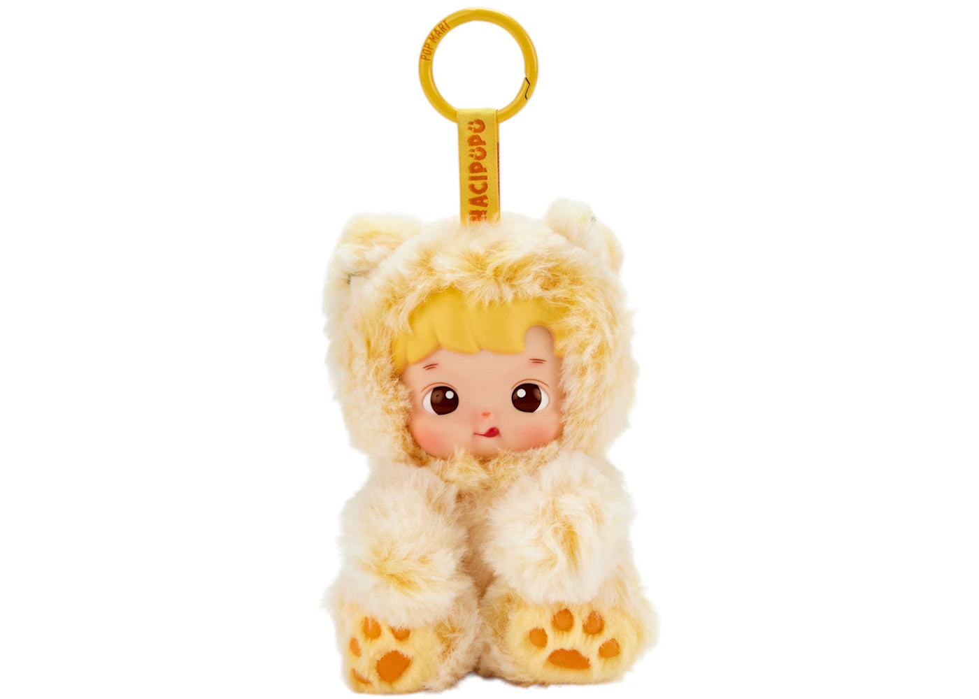 Pop Mart HACIPUPU Gummy Bear Series Vinyl Pineapple Flavor Plush Pendant-1
