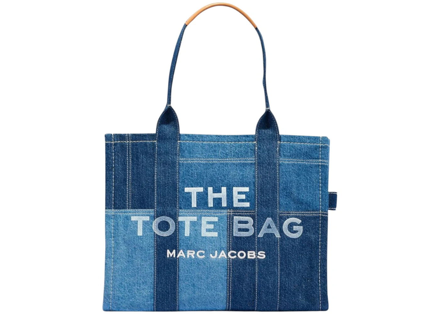 Marc Jacobs The Large Tote Bag Blue Denim -1