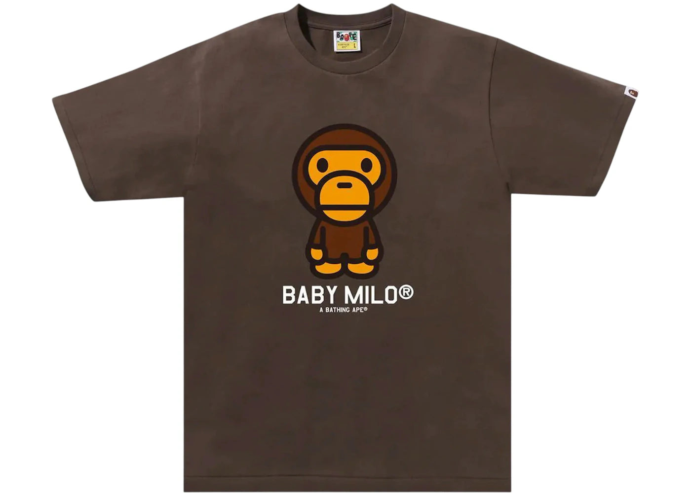 BAPE Baby Milo Tee (SS24) Brown -1