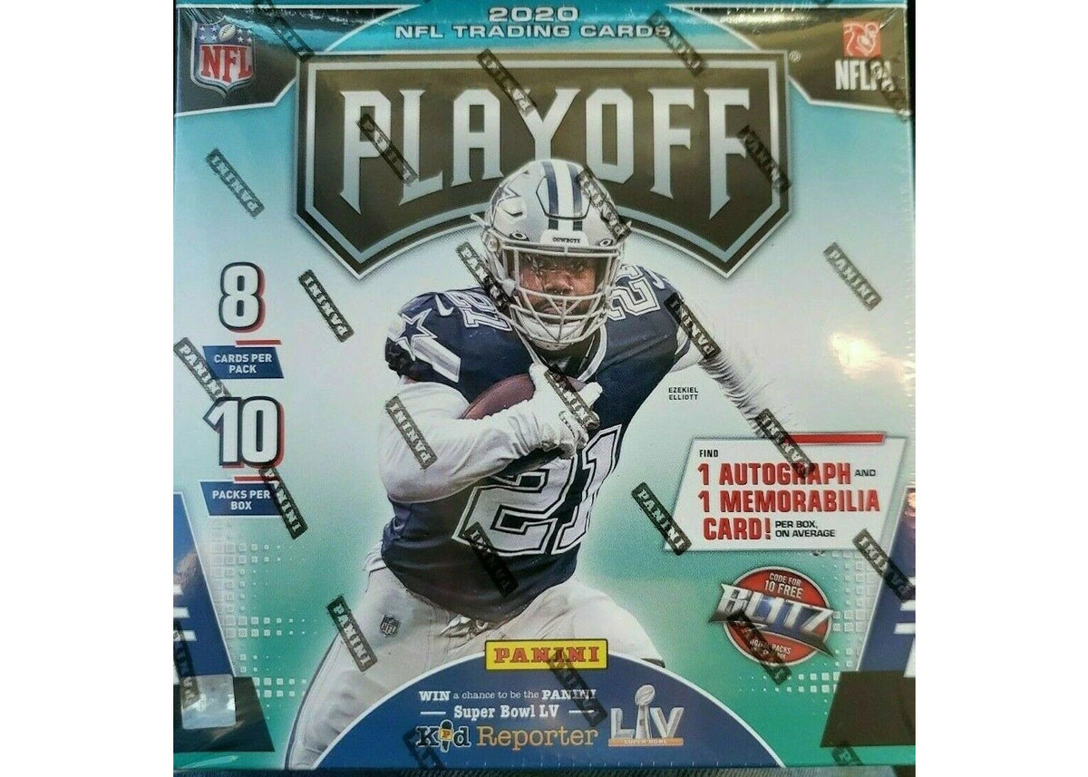2020 Panini Playoff Football Mega Box 80 ct. -1