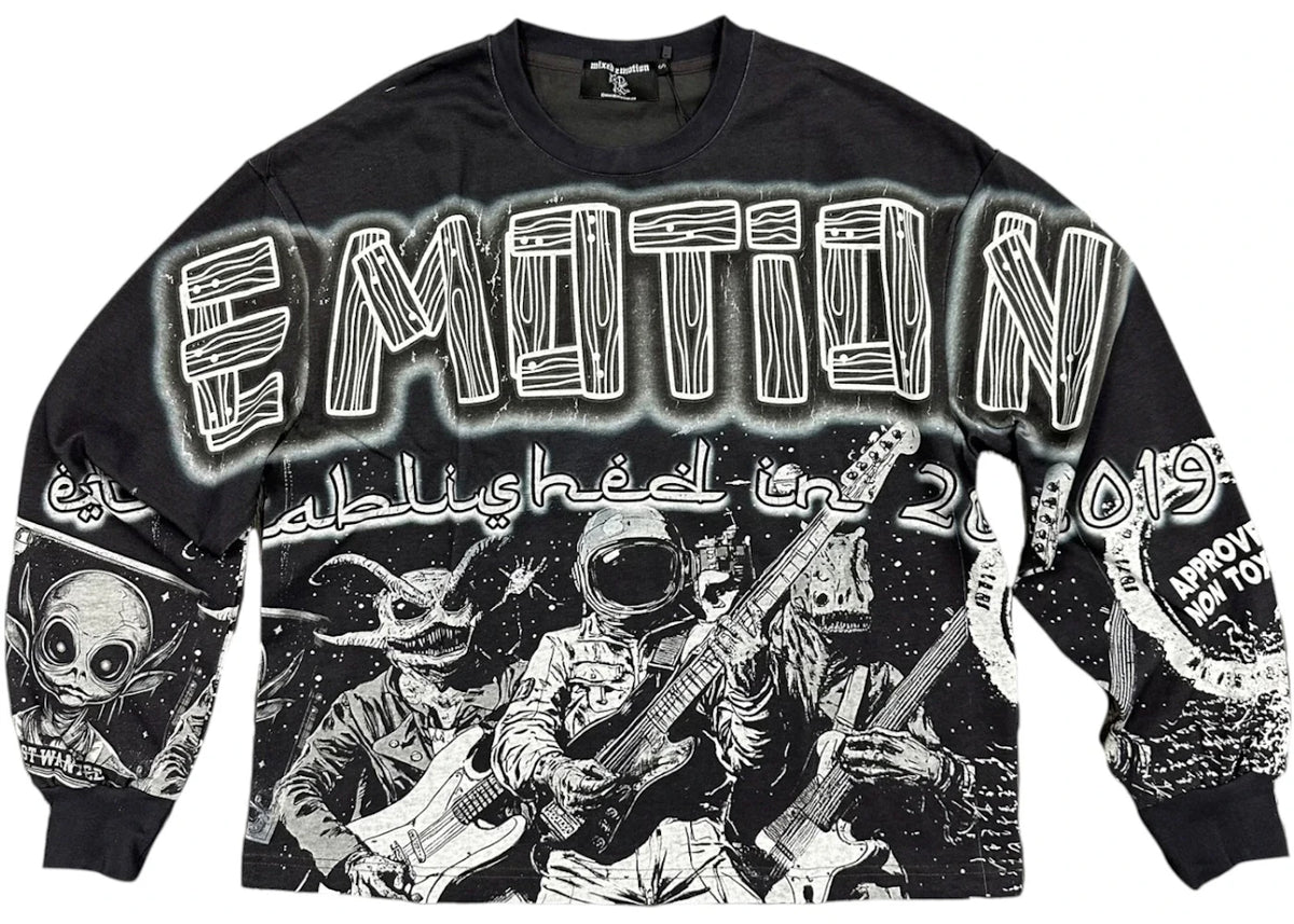 Mixed Emotions Astro Longsleeve Black -1