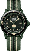 Blancpain x Swatch Scuba Fifty Fathoms Green Abyss SO35G100 -1