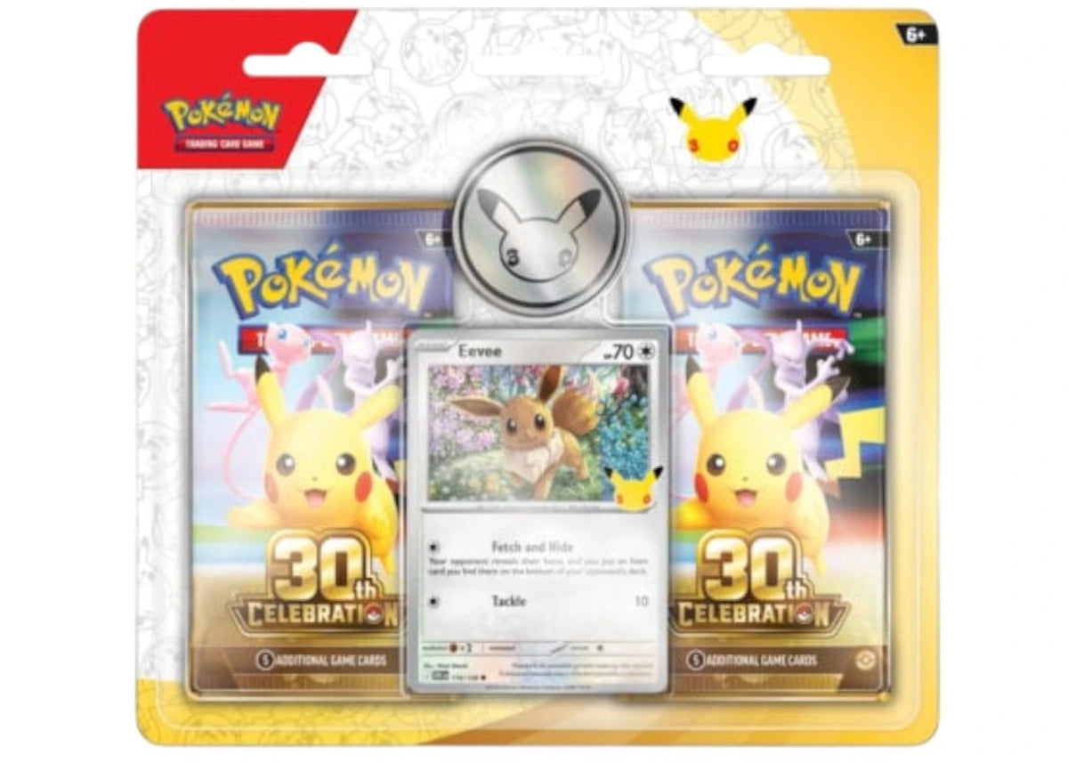2026 Pokémon Mega Evolution 30th Celebration 2 Pack Blister -1