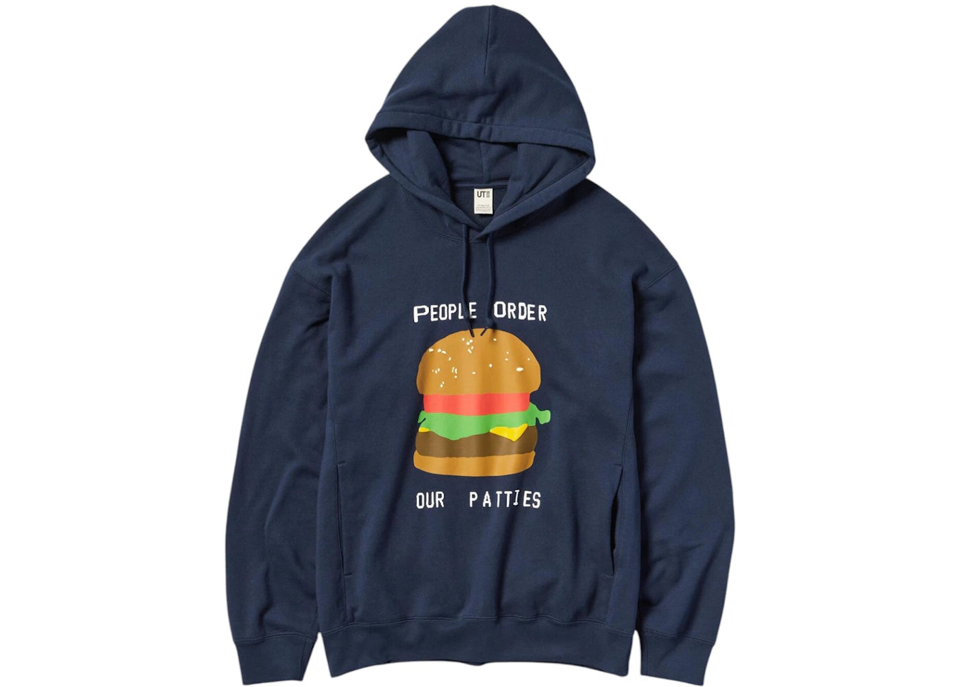 Uniqlo x CPFM Spongebob Squarepants Hoodie Navy -1