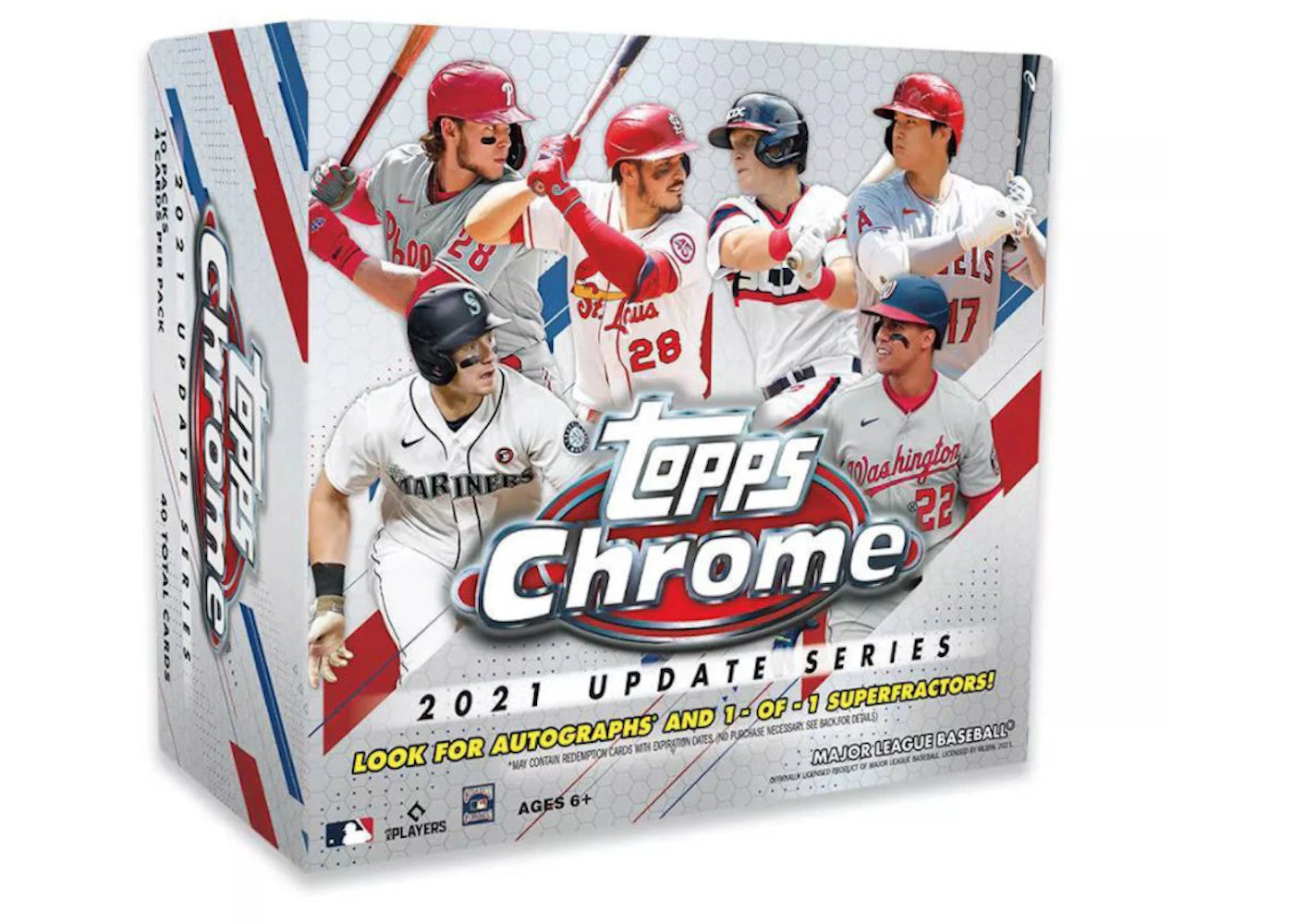 2021 Topps Chrome Update Baseball Mega Box -1