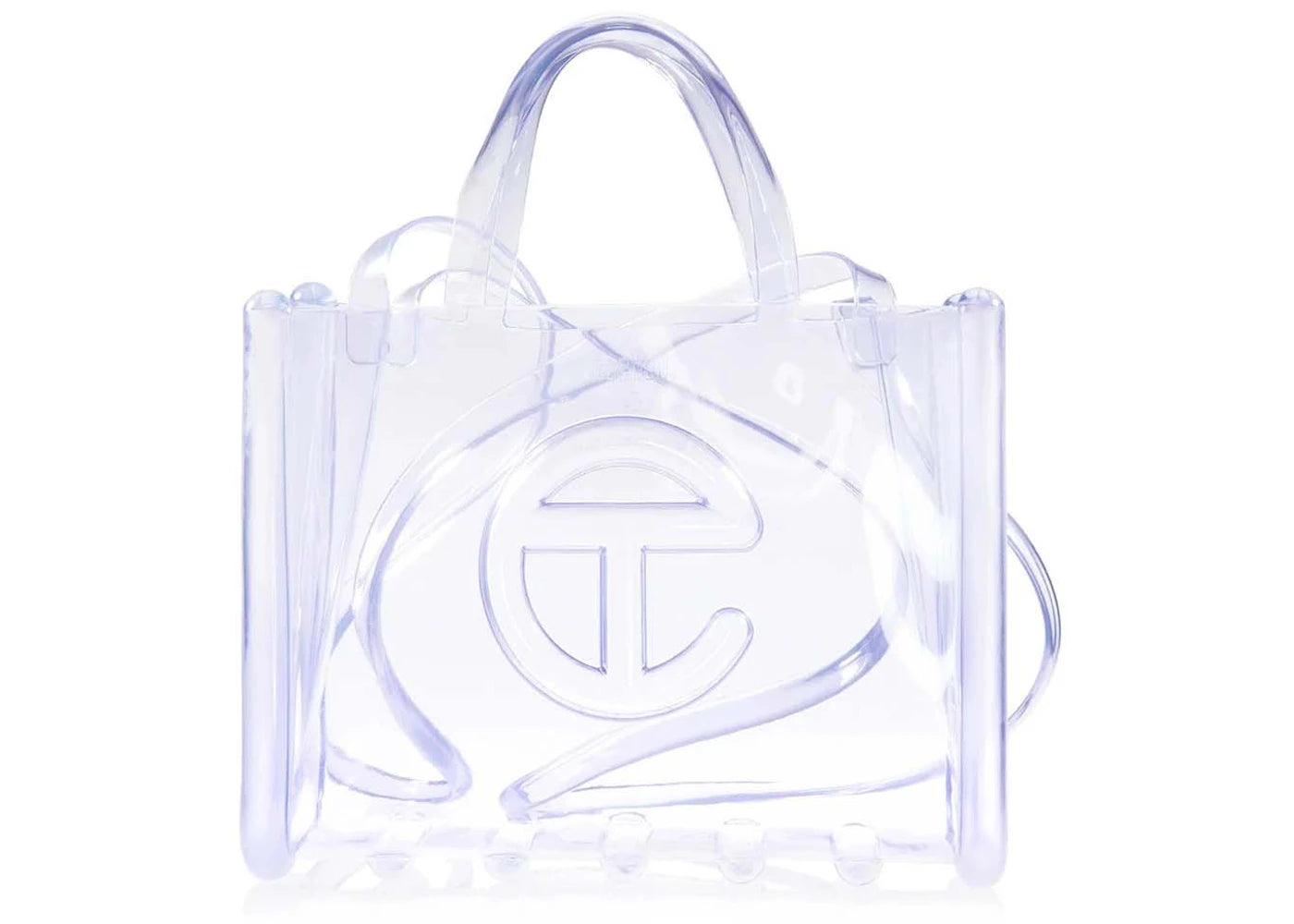 Telfar x Melissa Medium Jelly Shopper Clear -1