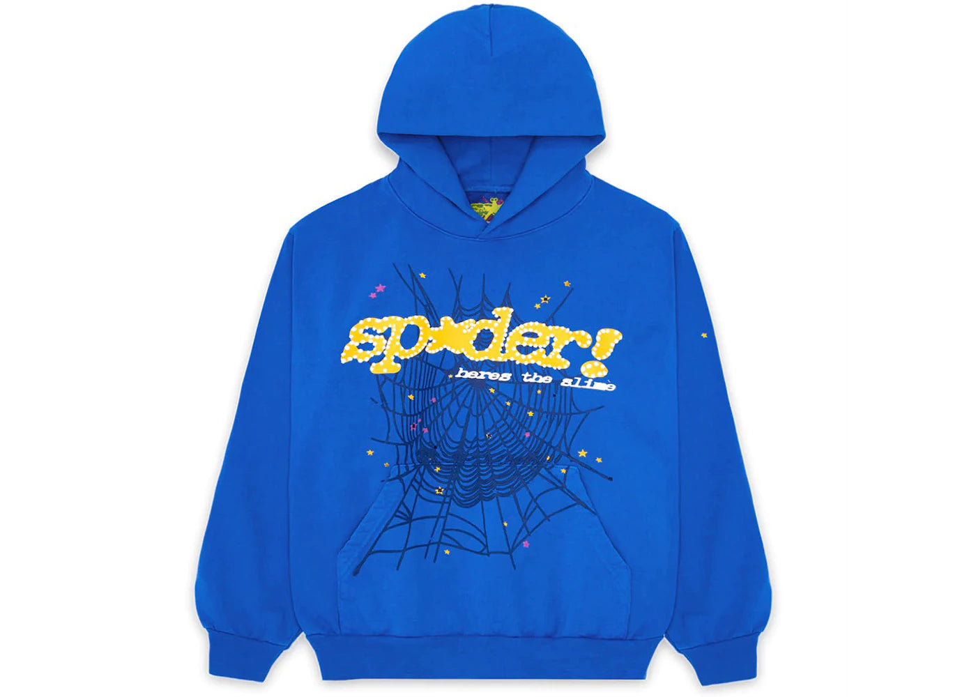 Sp5der TC Hoodie Blue -1