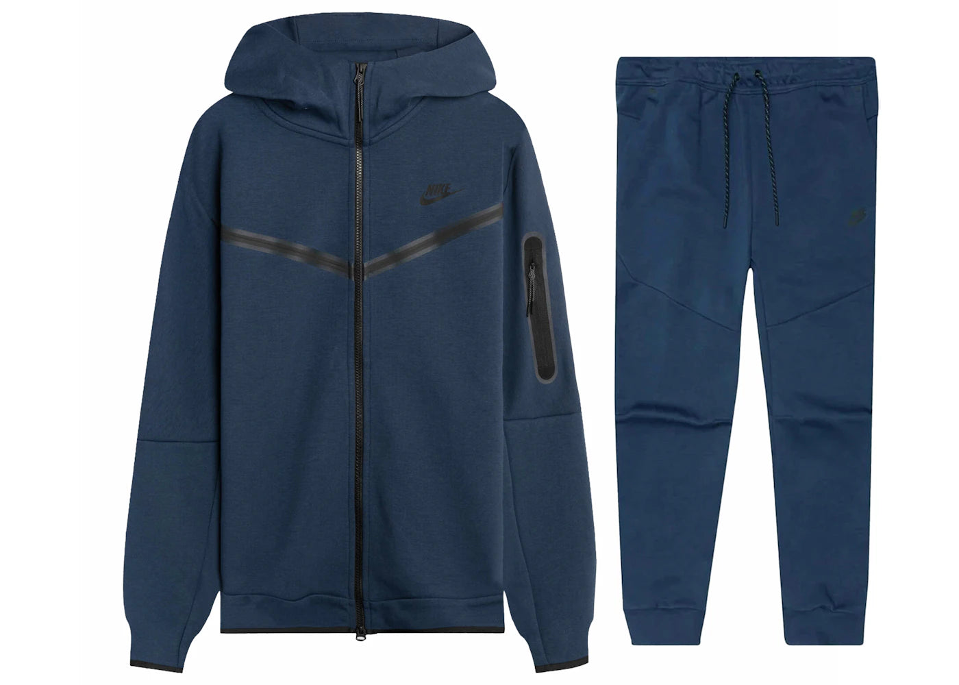 Nike Sportswear Tech Fleece Hoodie & Joggers Set Midnight Navy/Black -1