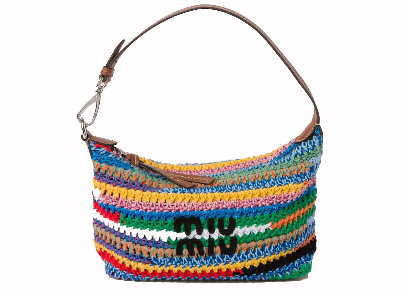 Miu Miu Crochet Pouch Multicolor -1