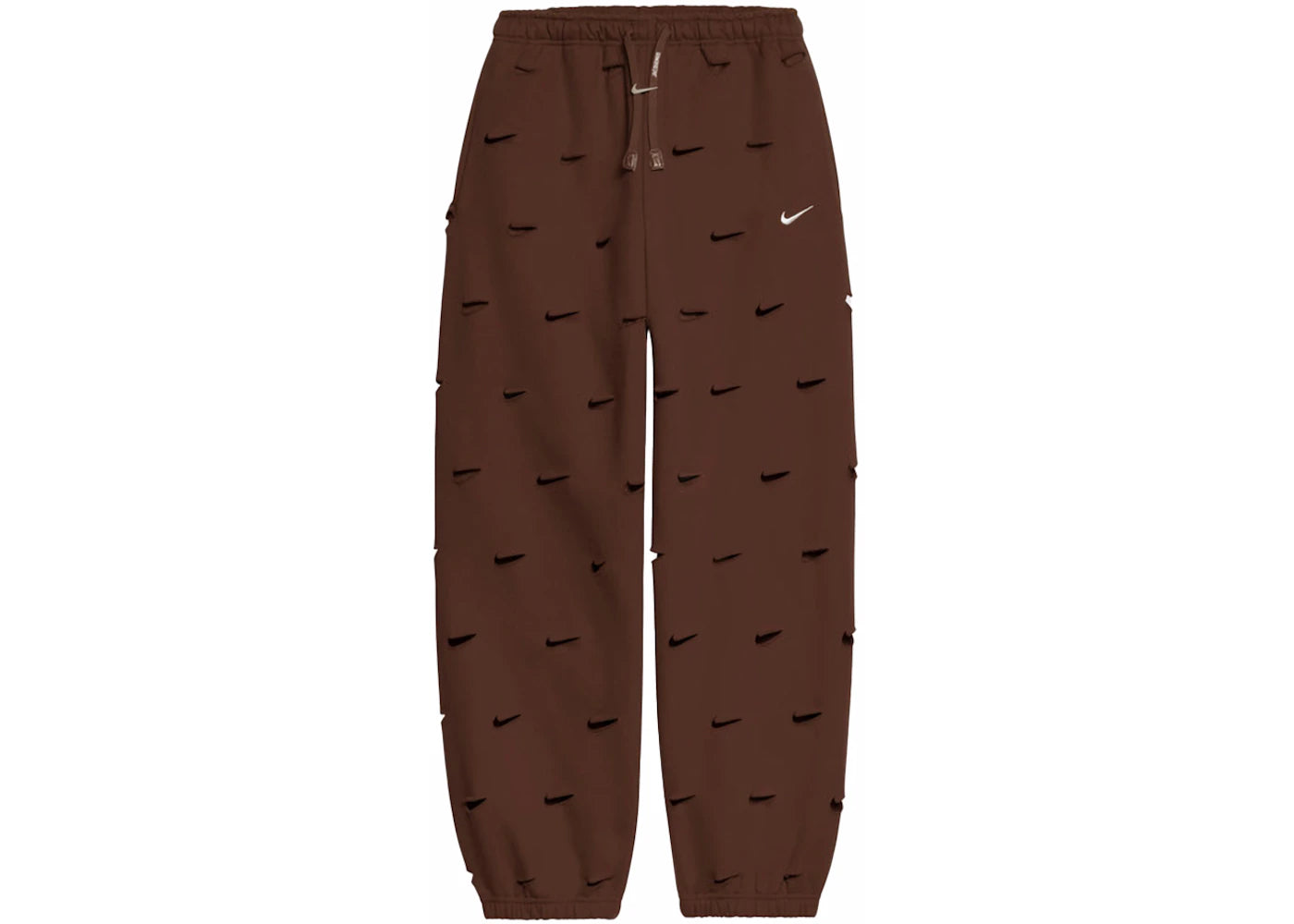 Jacquemus x Nike Le Jogging Swoosh Pant Brown -1