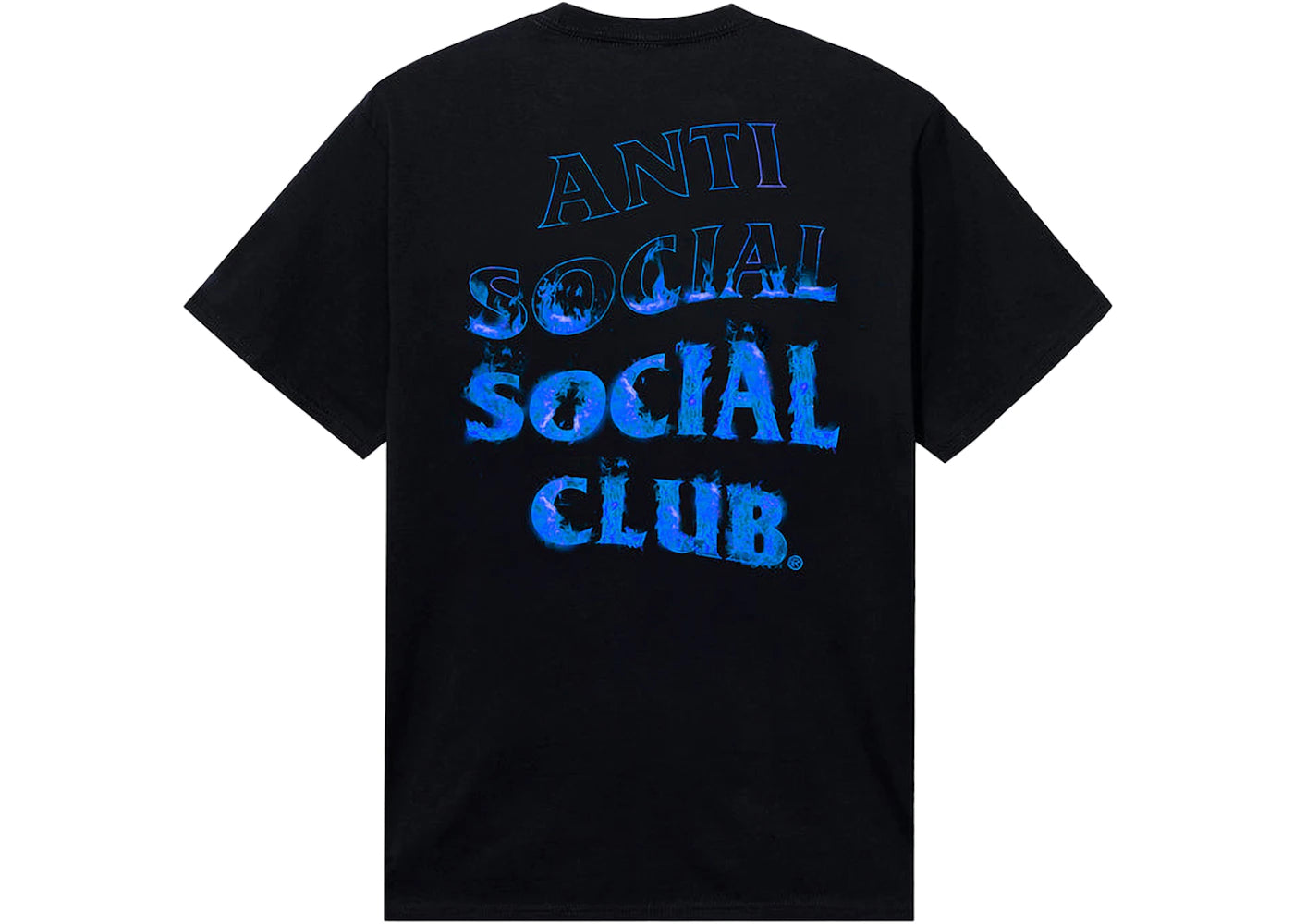 Anti Social Social Club A Fire Inside Tee (FW23) Black -1
