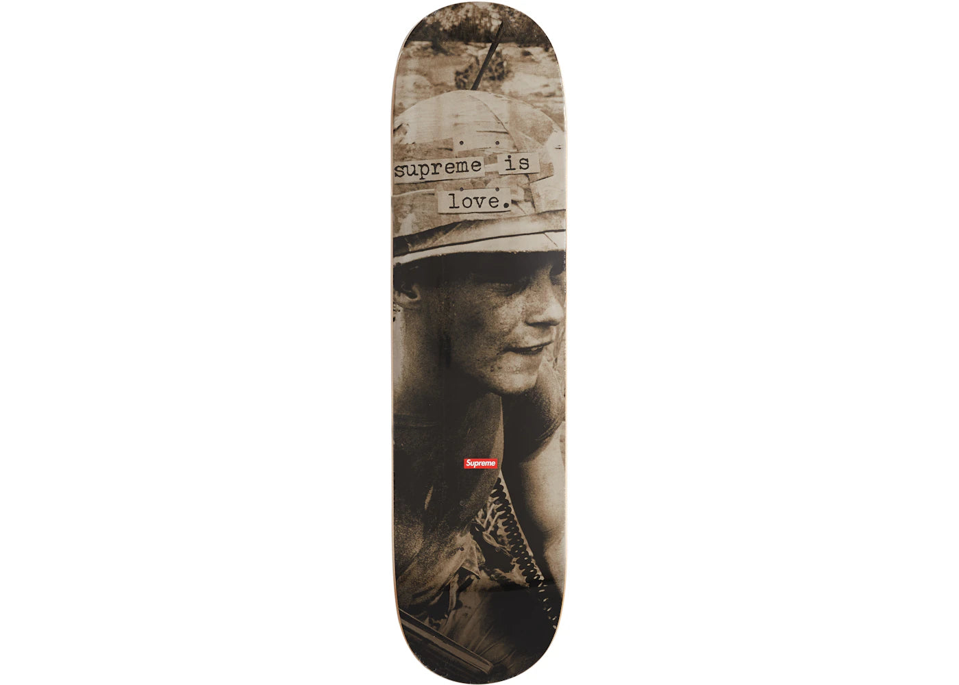 Supreme Supreme is Love Skateboard Stone -1