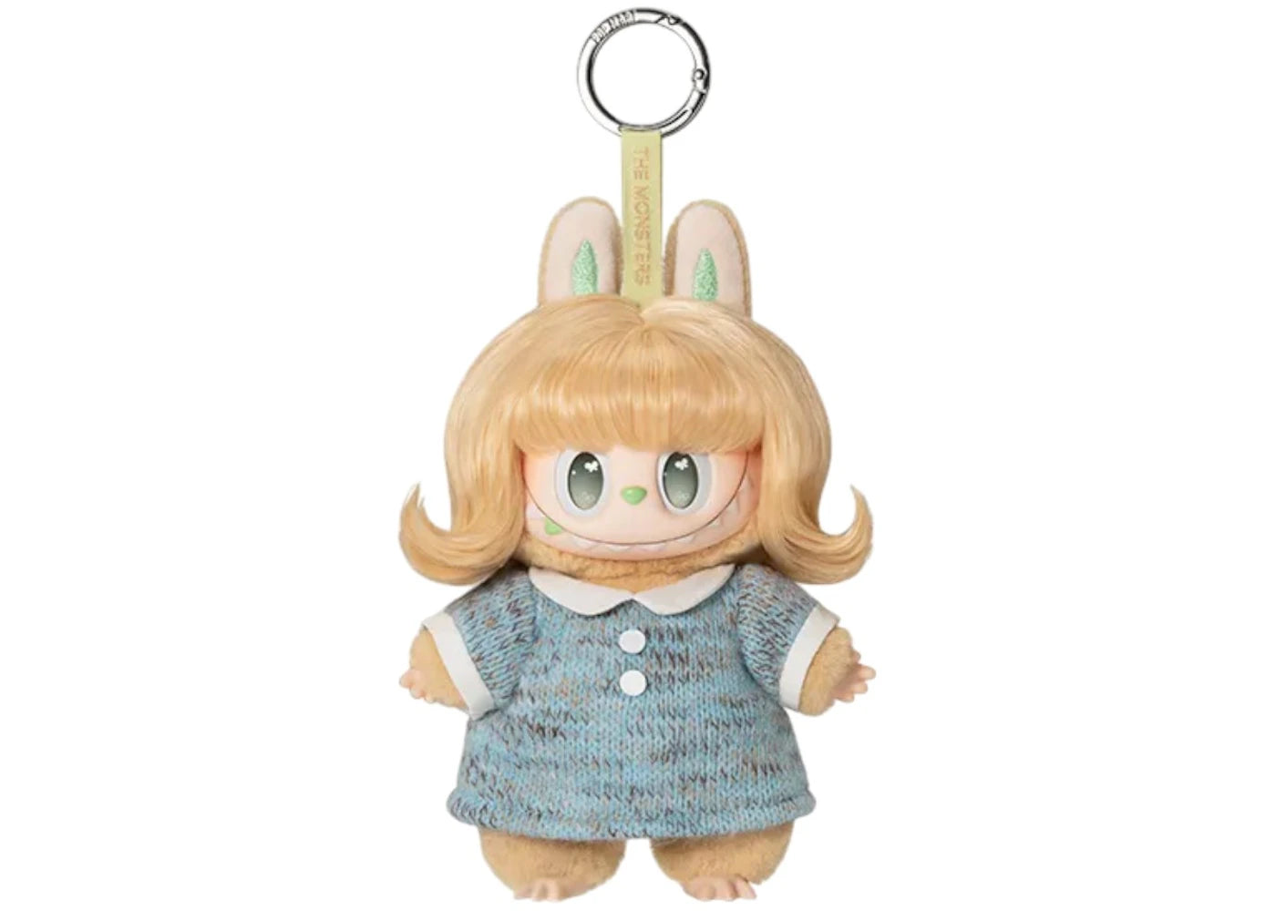 Pop Mart The Monsters Hair Salon Series Blue Prelude Vinyl Plush Pendant -1
