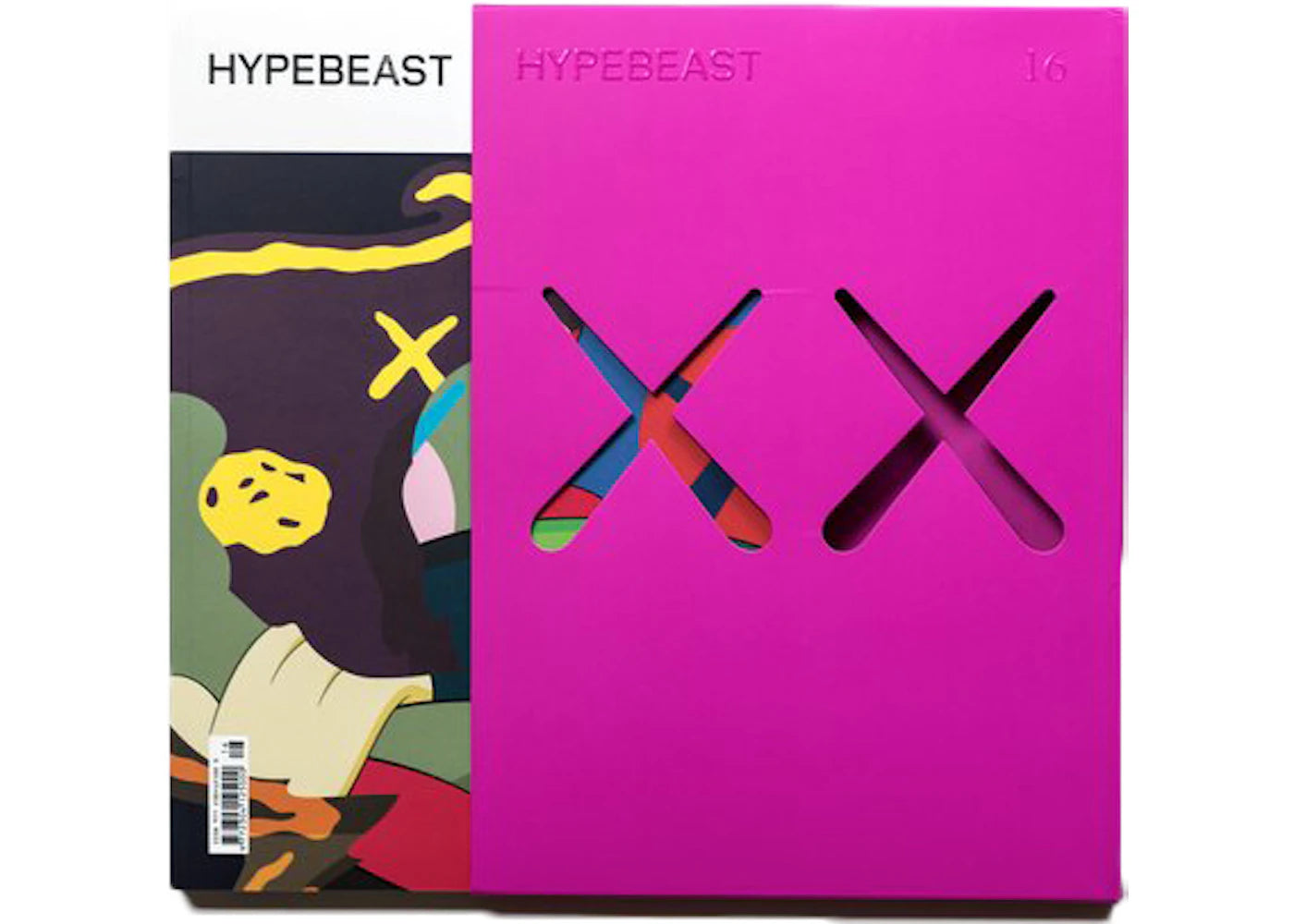 KAWS Hypebeast Issue 16 The Projection Re-release Magazine Pink -1