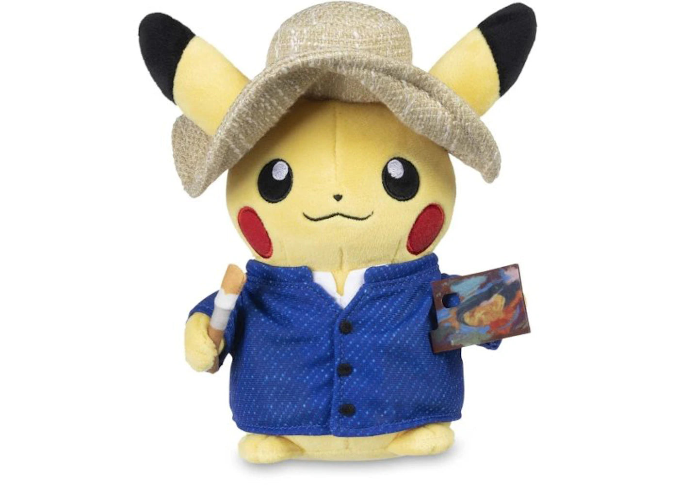Pokemon Center x Van Gogh Museum: Pikachu Plush -1