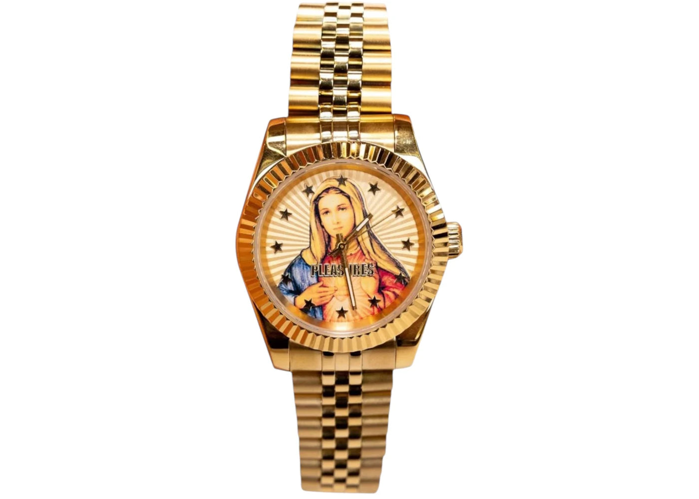 Pleasures Faith Watch Gold -1