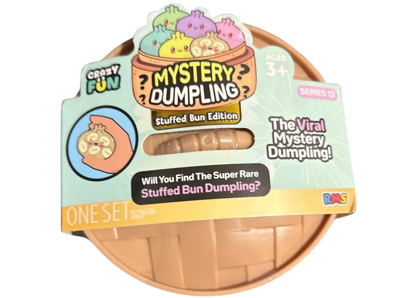 Squishy Bun Mystery "Dumpling" (Stuffed Bun Chase Version) Blind Box -1