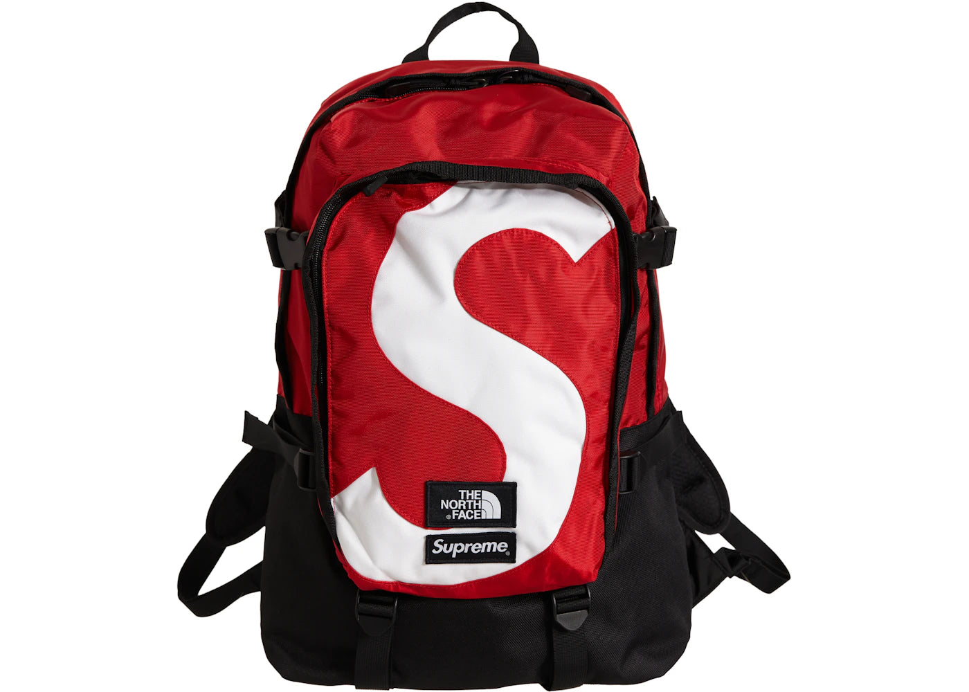 Supreme The North Face S Logo Expedition Backpack Red -1