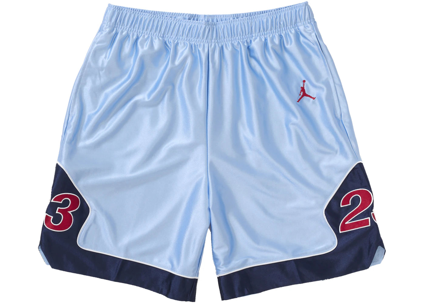 Supreme Jordan Warm Up Short Light Blue -1