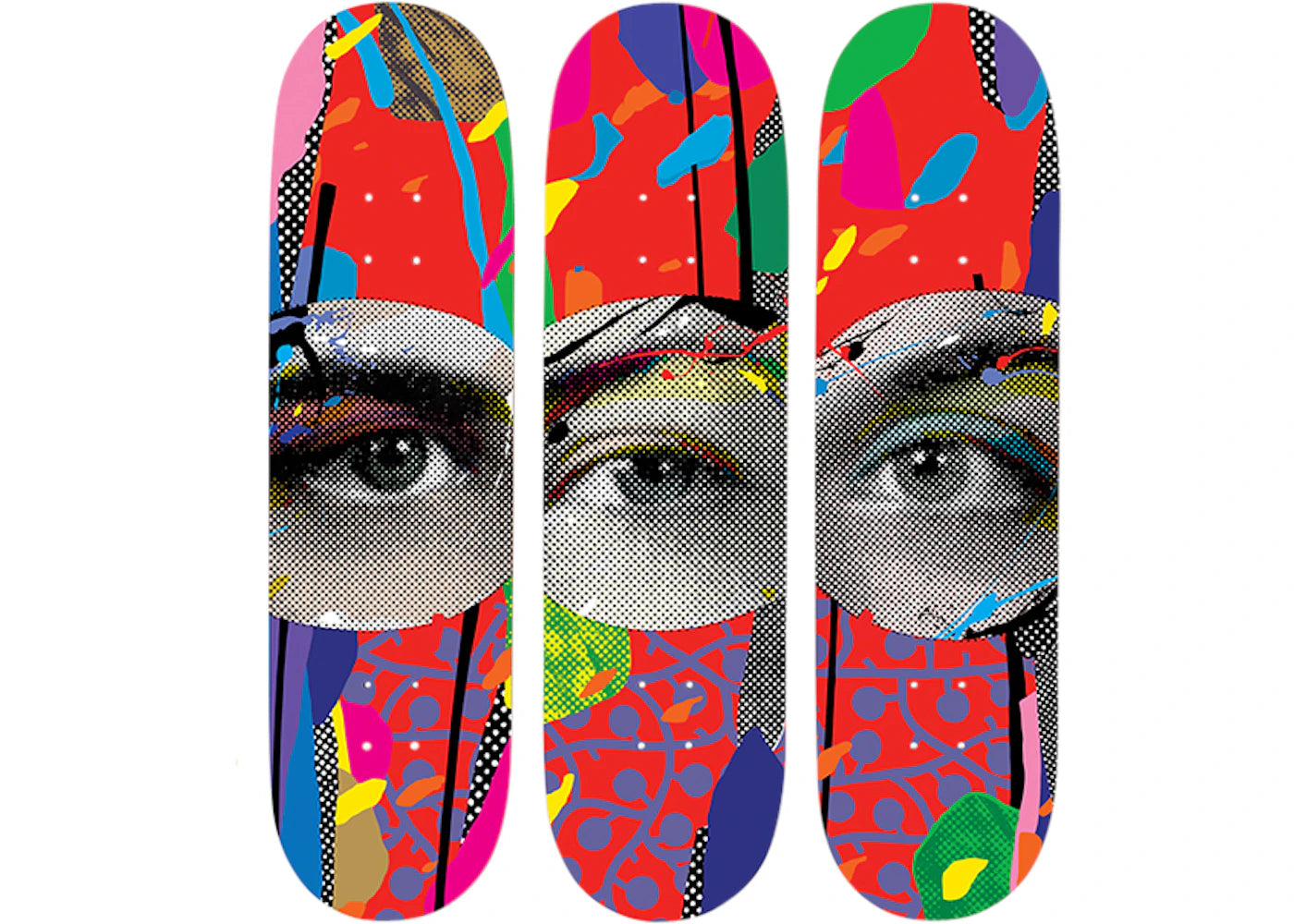 Paul Insect I SEE’ 1, 2 & 3 Skateboard Deck (Set of 3) -1