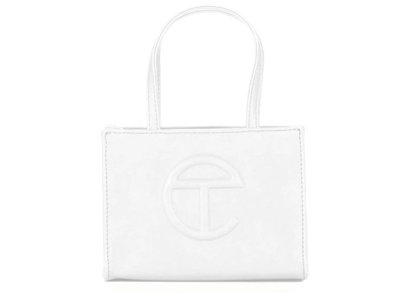 Telfar Shopping Bag Small White -1