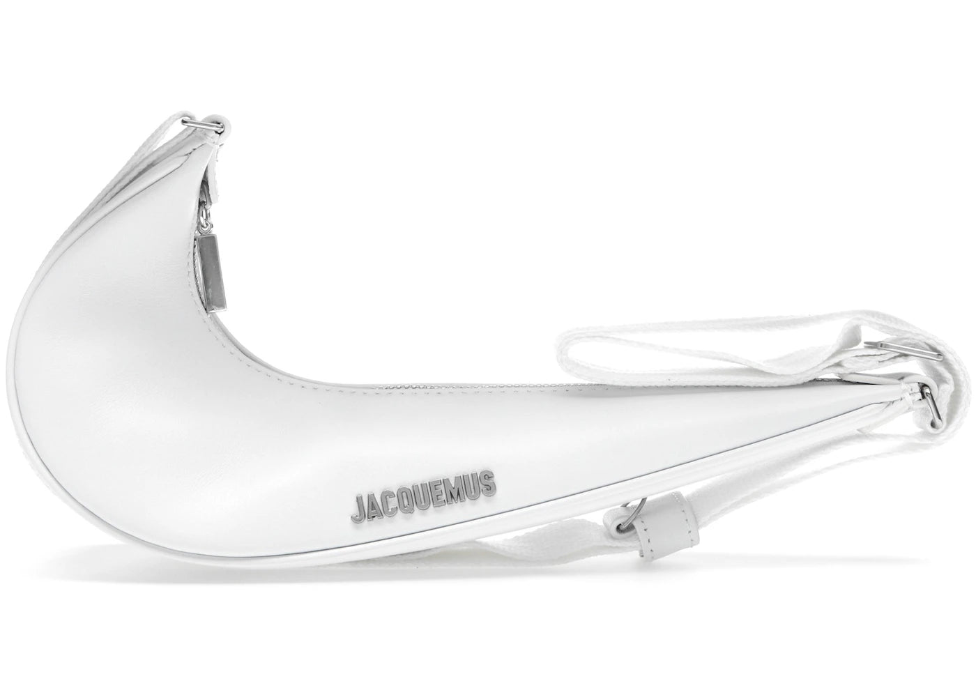 Jacquemus x Nike Le Sac Swoosh Small White -1