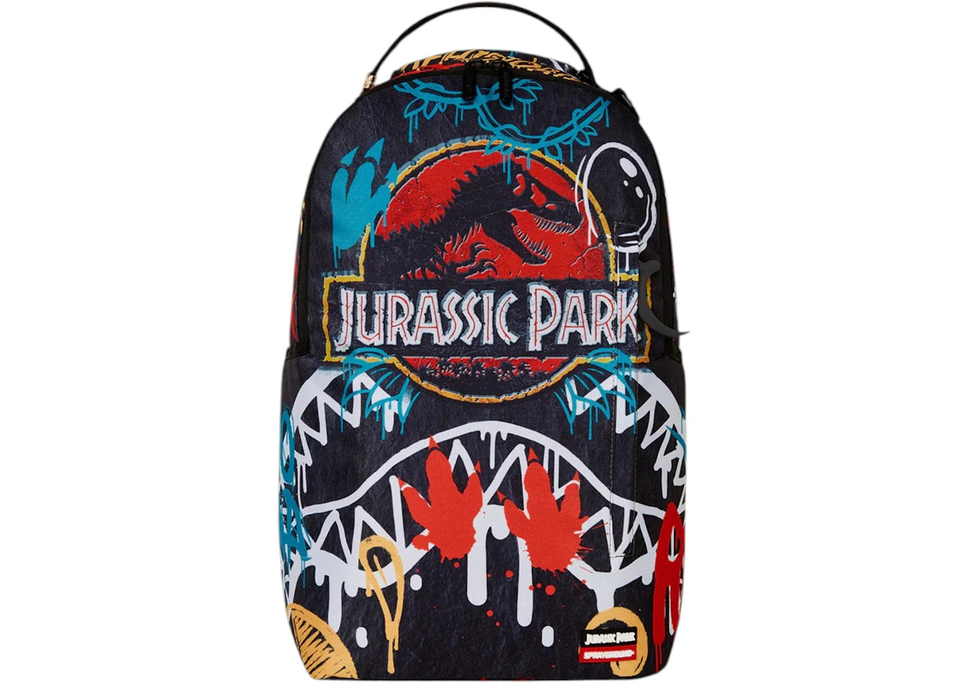 Sprayground Jurassic Poster Splash Backpack Multicolor -1