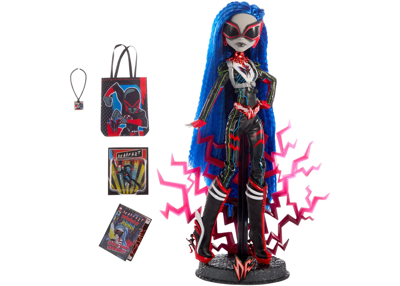 Mattel Monster High Deadfast Ghoulia Yelps Doll -1
