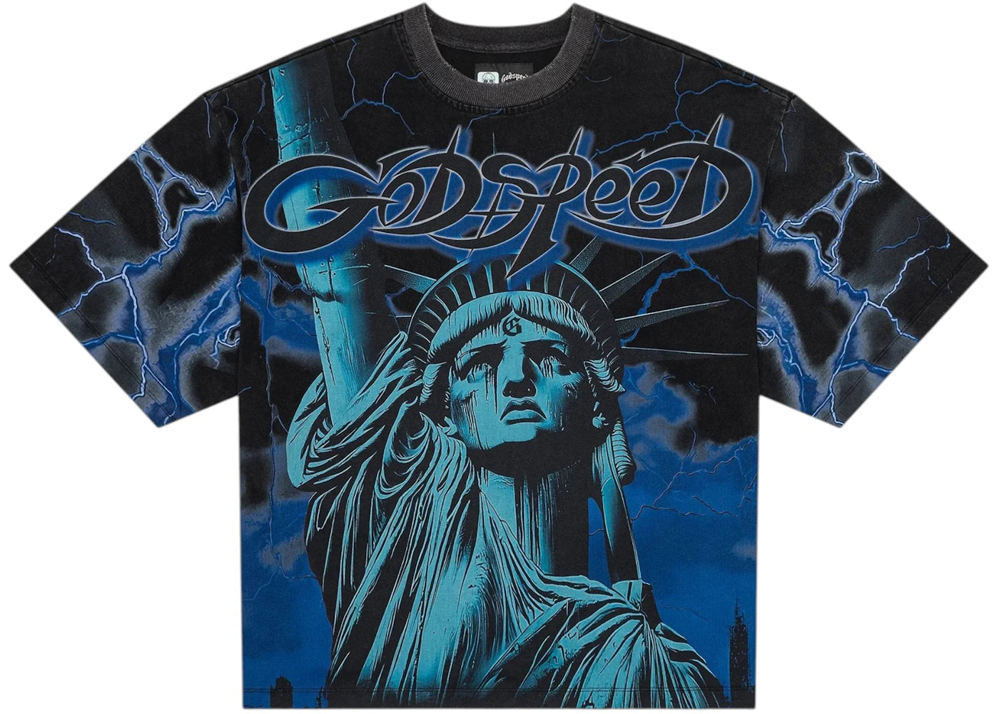 Godspeed Voltage T-Shirt LA Blue -1