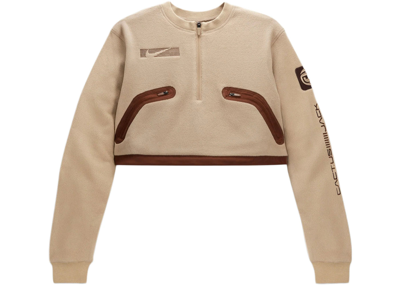 Travis Scott CACT.US CORP x Nike W NRG BH PO Crew Cream -1