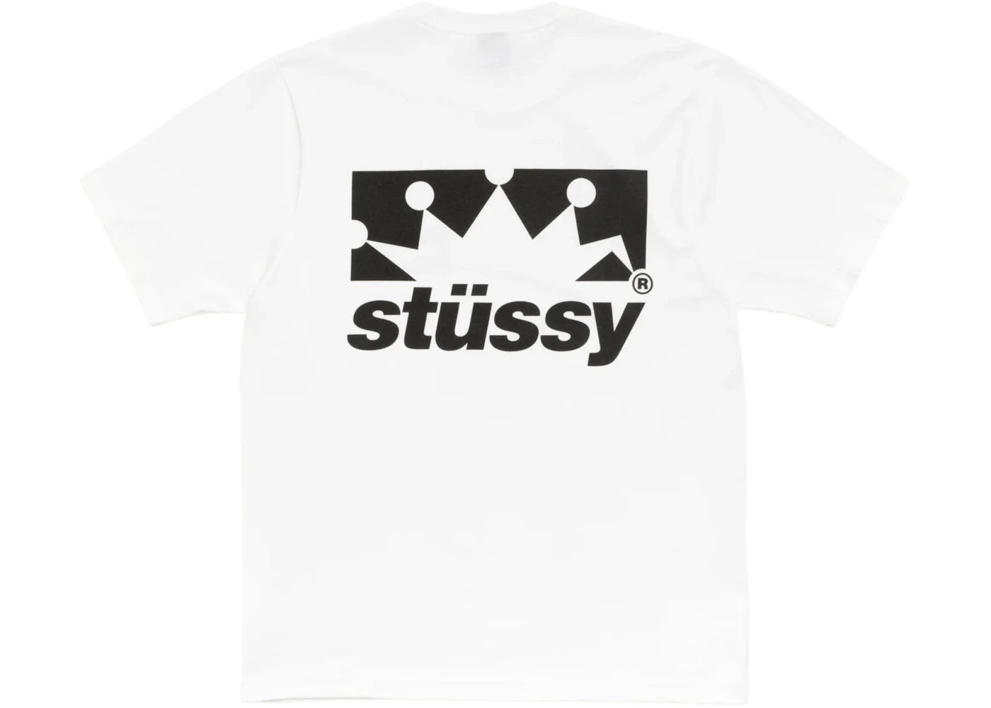 Stussy Box Crown Tee White -1