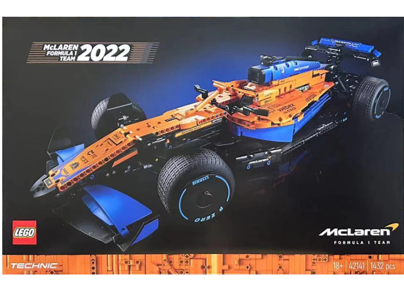 LEGO Technic McLaren Formula 1 F1 Team Race Car Set 42141 -1