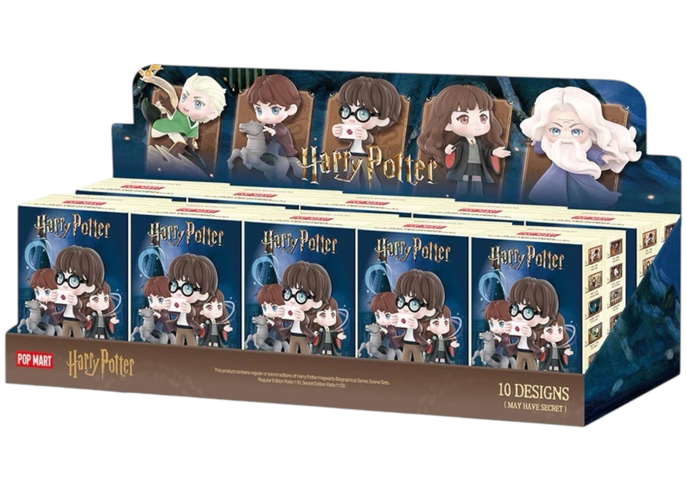Pop Mart Harry Potter Hogwarts Biographical Series Scene Sets Sealed Case (10 Blind Boxes) -1